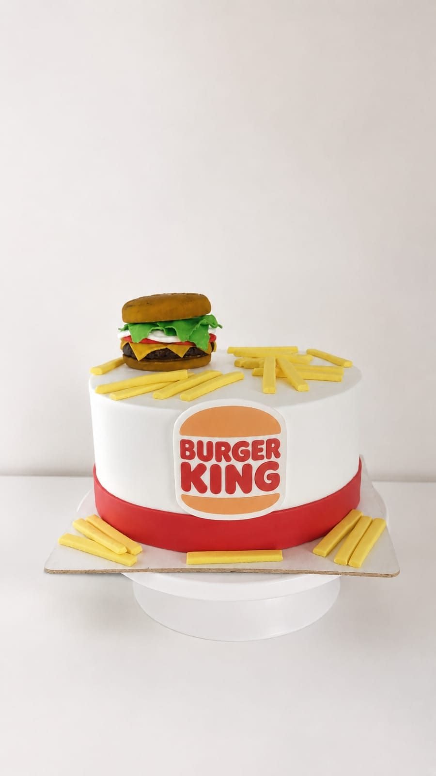 Bolo temático Burger King