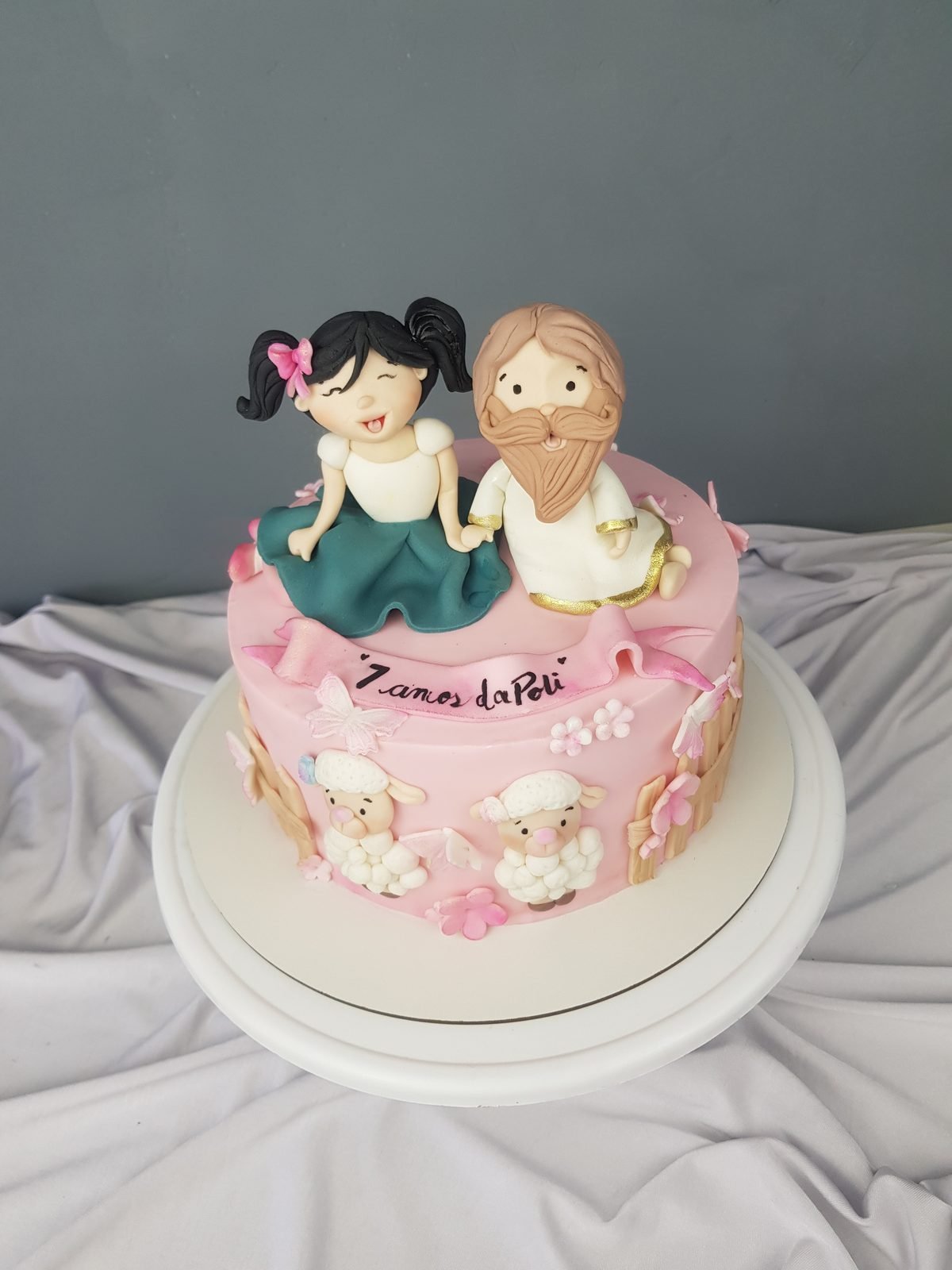 Bolo personalizado mãe e filha