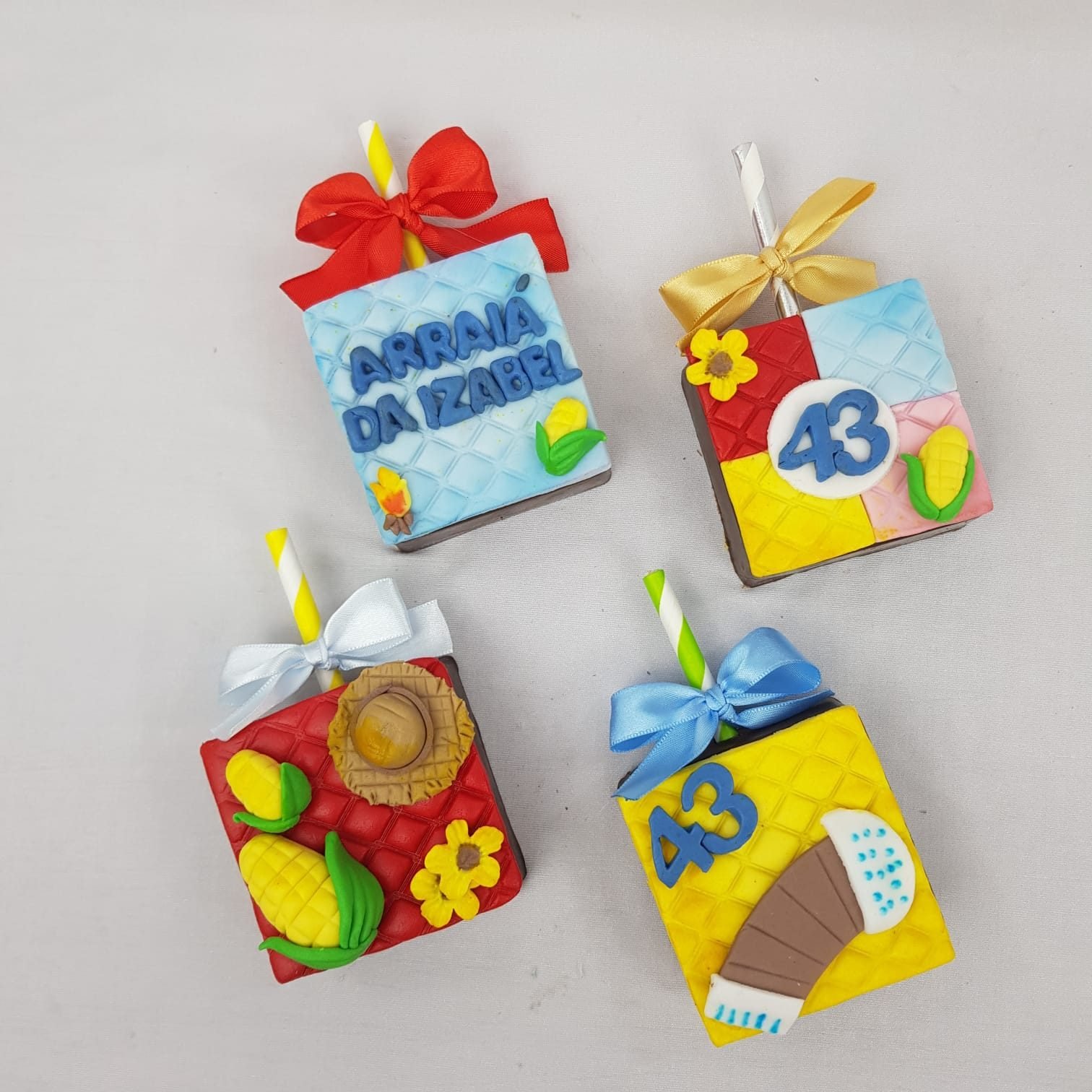 Petit gateau tema festa junina